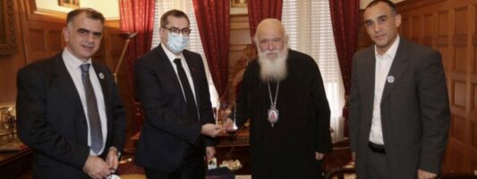 Συνάντηση της Ένωσης Ασθενών Ελλάδας με τον Αρχιεπίσκοπο Αθηνών και πάσης Ελλάδος, Ιερώνυμο